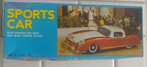 Lucky Sportwagen Friction MF 753 Blechspielzeug mit Karton grau funktioniert - Bild 1 von 13