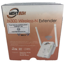 NEXTBOX WiFi Range Extender N300 Wireless Signal Booster & Repeater
