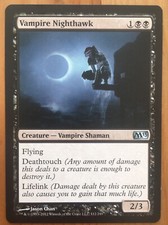 Vampire Nighthawk-Vampire Night Owls-M13 en NM MTG Magic Flying Lifelink