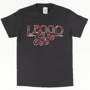 Leggo My Eggo Kellogg's Solid T-Shirt Black Men's M - Picture 1 of 4