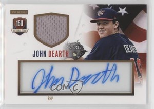 2014 Panini USA Baseball Box Set Signature Jerseys /99 John Dearth #61 Auto