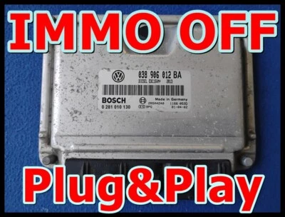 SKODA OCTAVIA 1.9 IMMO OFF/ PLUG&PLAY 0281010130 - 038906012BA/ita - 2 giorni - Immagine 1 di 4