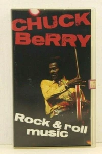 VHS CHUCK BERRY ROCK & ROLL MUSIC Video Tape Bmg Gravity Rara 1991 - Foto 1 di 4