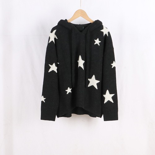 OFF WHITE Zadig&Voltaire Felpa donna con cappuccio manica lunga ampia comoda