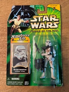 Star Wars Sandtrooper Tatooine Patrol Power of the Jed 2000 NEW - Picture 1 of 7