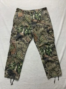 Cabelas Mossy Oak Camo Mens Lightweight Cargo Hunting Pants Size 38 Reg - Picture 1 of 9