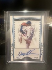 2022 Leaf Trinity Blue Auto Dwight Doc Gooden Mets #7/25