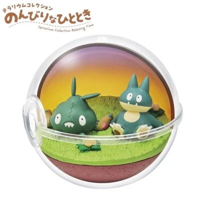 RE-MENT Pokemon Terrarium Collection Relaxing Time Mini Figure Trubbish Munchlax - Image 1 of 4