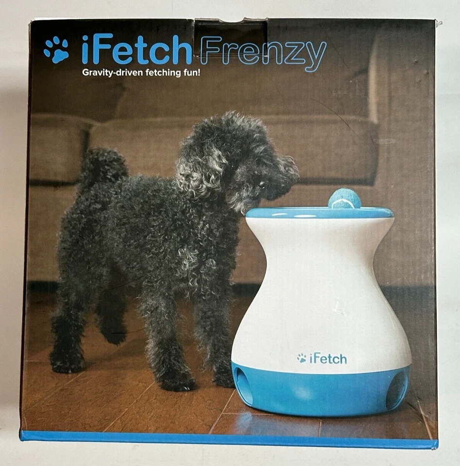 iFetch Frenzy Fetch Toy w/3 Balls - Non-Electronic Brain Teaser for Dogs - Image 1 of 4