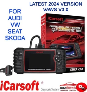 iCarsoft VAWS V3.0 - For VW Professional Diagnostic Scan Tool - Official Outlet - Picture 1 of 9
