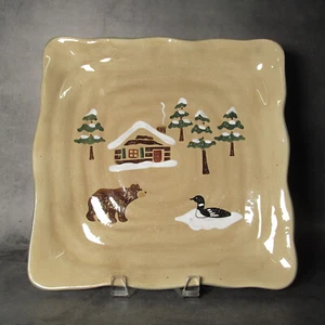 Sonoma Lodge, 11.25" Square Serving Platter - Picture 1 of 4