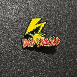 Pin esmaltado Bad Brains - Lightning - Punk Rock - Reggae - Sailin On - I Against I - Imagen 1 de 3