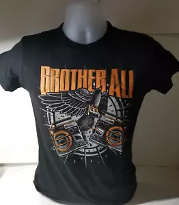 Brother Ali Logo Tee Schwarz Damen Medium Kurzarm T-Shirt Nie Getragen/Neu - Bild 1 von 2