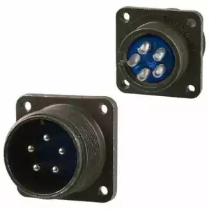 CONN RCPT MALE 5POS SOLDER CUP - Picture 1 of 1