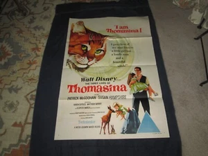 The Three Lives of Thomasina - 1964,Original One Sheet Poster. Walt Disney - Picture 1 of 1