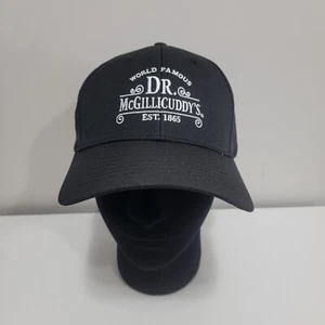 Gorra de béisbol para hombre Dr McGillicuddy's unisex negra blanca - Imagen 1 de 3