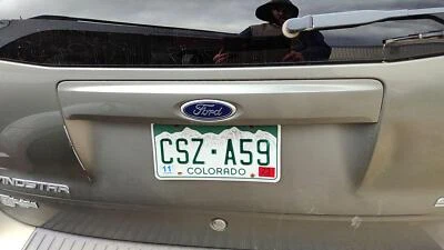 1999-2003 Ford Windstar Rear Hatch Trim Panel With Handle Oem Lifgate Green - Image 1 of 4