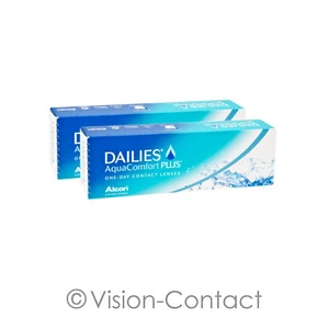 Dailies AquaComfort Plus 2 x 30 sphärische Kontaktlinsen Tageslinsen von Alcon - Bild 1 von 1