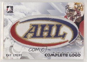 2007-08 ITG Between the Pipes Complete AHL Logo Ray Emery #AHL-05