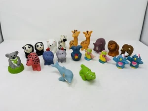 Posten 20 Fisher Price Little People Tiere - Bauernhof, Alphabet Zoo & Safari Tiere - Bild 1 von 12