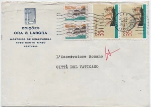 INCOMINGS MAIL LETTERA DAL PORTOGALLO PER IL VATICANO - Picture 1 of 2