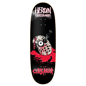 Heroin Skateboard Deck Curb Killer 6 10.0" x 32.5"