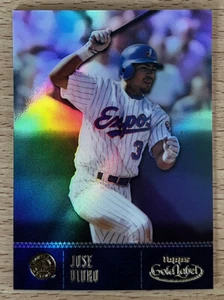 José Vidro 2001 Topps Gold Label béisbol clase 1 #58 casi nuevo o mejor refractor - Imagen 1 de 2