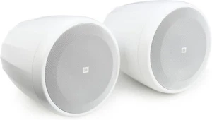 JBL Control 67 P/T 6.5" White Commercial 70v/8-Ohm Pendant Speakers Pair - Picture 1 of 6