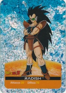 Lamincards Dragon Ball Z Edibas Serie X-Metal RADISH N G16 G - Picture 1 of 4