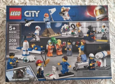 LEGO City 60230 People Pack - Space Research and Development New NIB Retired Set - Image 1 of 4