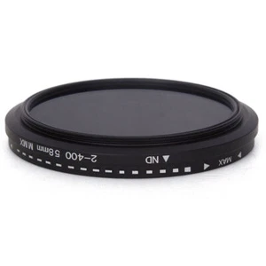 Variable ND2-400 Adjustable Fader ND Filter ND Neutral Density Lens Filter - Picture 1 of 23