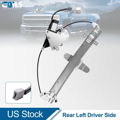 Power Window Regulator For Lincoln Town Car Sedan 2003-2007 Rear Left w/ Motor - Image 1 of 4