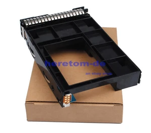 HP Driver Bay Caddy + Adapter 661914-001 SAS SATA Tray 651314-001 - Bild 1 von 9