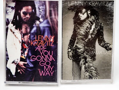Lenny Kravitz Cassette lot x2 Mama Said 1991 Are You Gonna Go My Way 1993 tested Foto 1 de 4