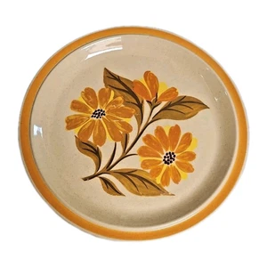 Set of 2 Andre Ponche Capri 4147 10.5” Floral Stoneware Dinner Plates - Picture 1 of 3