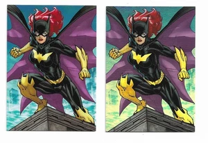 2 Cards 2012 DC Comics New 52 Cryptozoic Regular & Foil Parallel Batgirl #6 - Picture 1 of 2