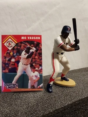 1995 Starting Lineup SLU Loose Figure & Card - MO VAUGHN, Boston Red Sox - Image 1 of 2