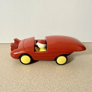 Vtg. AMBI Toys Mystery Car Toy Car 80’s Red with Yellow Wheels Made in Holland - Picture 1 of 6