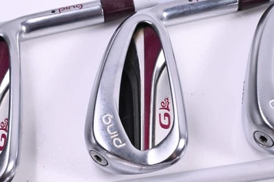 Ladies Ping G Le2 Irons / 6-PW+GW+SW / Black Dot / Ladies Flex Ping ULT 240 - Image 1 of 4