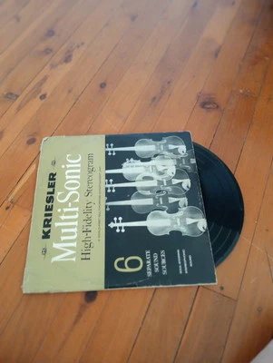 Kriesler Multi-Sonic-Stereo-Demonstration Record x2.  - Image 1 of 4
