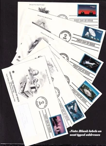 2000 Probing Space 60c denomination FDCs Sc 3409a-f set of 6 PCS (AL - Picture 1 of 2