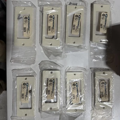 Qty 8 Wiremold 5507R Misc. Cable and Wire Accessories Rectangular Faceplates - Image 1 of 3
