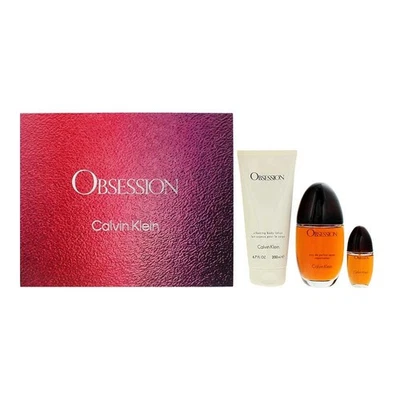 Calvin Klein Obsession For Women Eau de Parfum 100ml Gift Set for Her