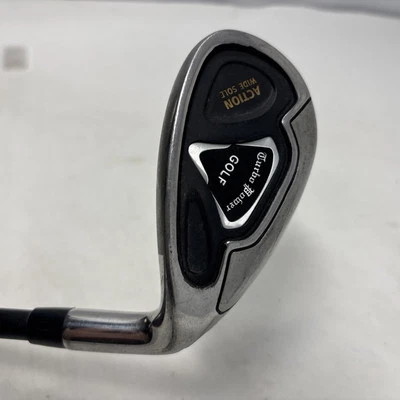 RH Turbo Power Golf Action Wide Sole A Wedge 35.5” Apache PM-40+ Shaft Read - Image 1 of 4