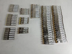 Lot Of 79 Mixed Brand Fibre Channel SFP Transceiver Modules - Picture 1 of 6
