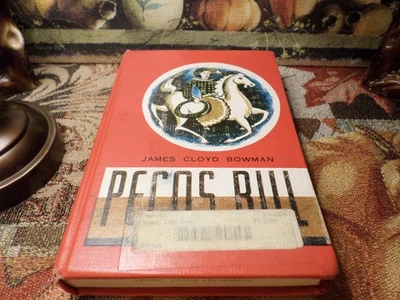 Pecos Bill, The Greatest Cowboy of All Time 1964 James Cloyd Bowman Vintage HC - Image 1 of 4