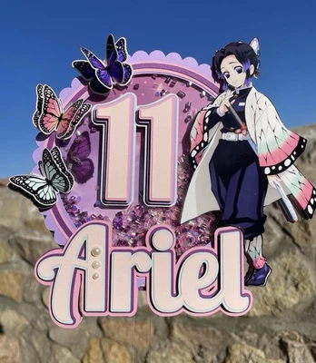 Топпер для торта Shinobu на заказ, истребитель демонов - Изображение 1 из 2