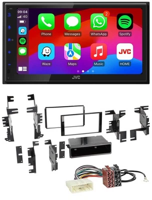 JVC Bluetooth USB MP3 2DIN DAB Autoradio für Nissan Versa ab 07 Xterra ab 13 - Bild 1 von 4