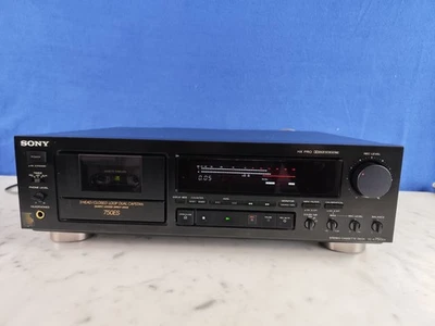 Sony TC-K750ES Direct-Drive Tapedeck Rénové 12 Mois De Garantie - Photo 1/4