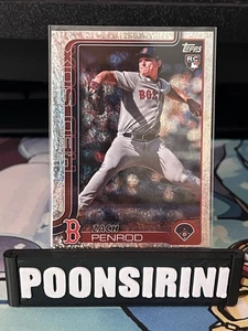 2025 Topps Chrome #698 Zach Penrod - Boston Red Sox Holofoil - Bild 1 von 2